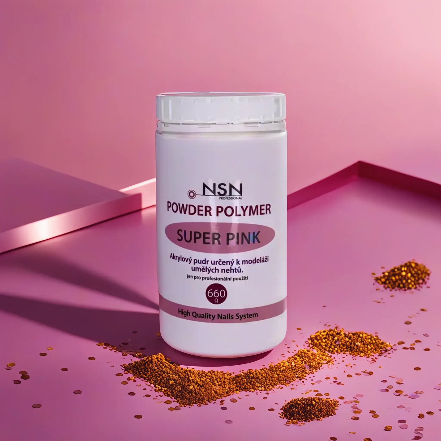 NSN Acrylic Powder Super Pink