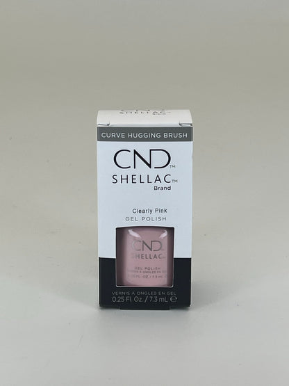 CND SHELLAC™ - CLEARLY PINK 0.25oz (7,3ml)