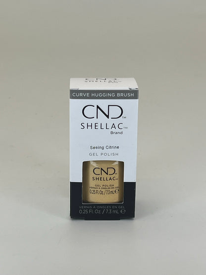 CND SHELLAC™ - SEEING CITRINE 0.25oz (7,3ml)