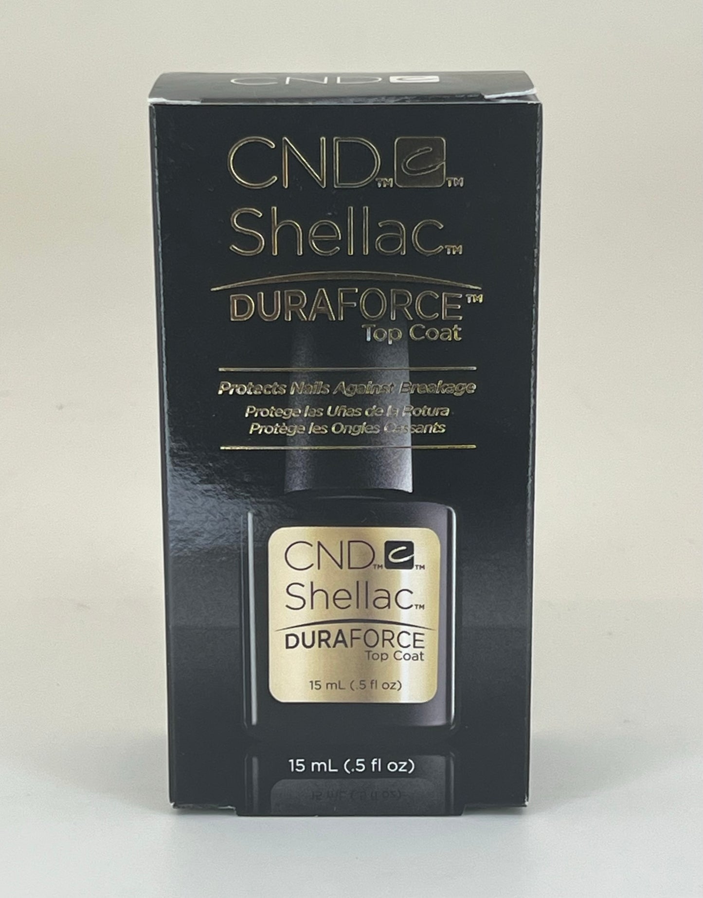 CND SHELLAC™- TOP COAT DURAFORCE 0.25oz (15ml)