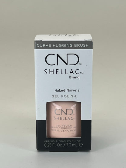 CND SHELLAC™ - NAKED NAVEITE 0.25oz (7,3ml)