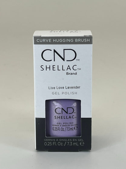 CND SHELLAC™ - LIVE LOVE LAVENDER 0.25oz (7,3ml)