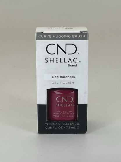 CND SHELLAC™ - RED BARONESS 0.25oz (7,3ml)